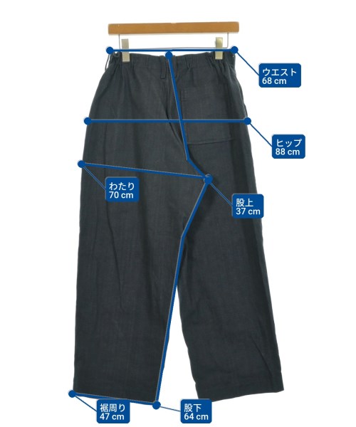 Y'S for living（ワイズリビング）デニムパンツ グレー サイズ:-(XS位) レディース/2200665514029