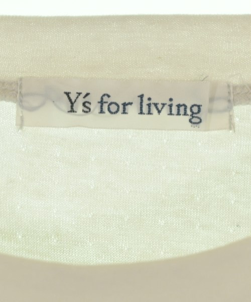 Y'S for living（ワイズリビング）Tシャツ・カットソー 白 サイズ:-(M位) レディース/2200665417016