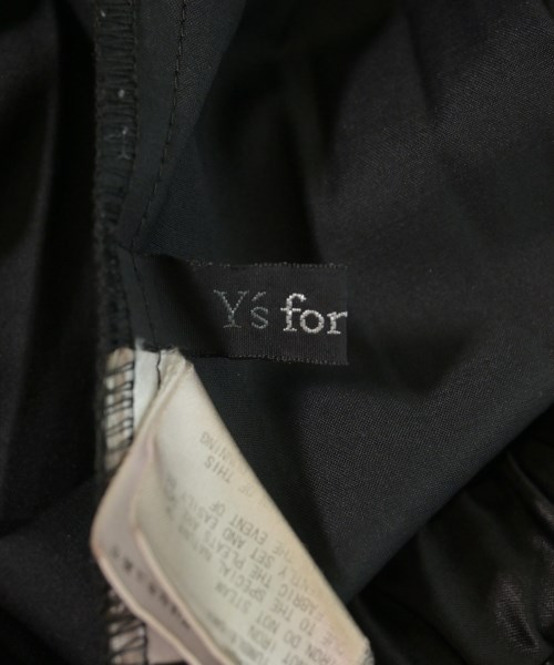 Y'S for living（ワイズリビング）ロング・マキシ丈スカート 黒 サイズ:-(M位) レディース/2200729763042