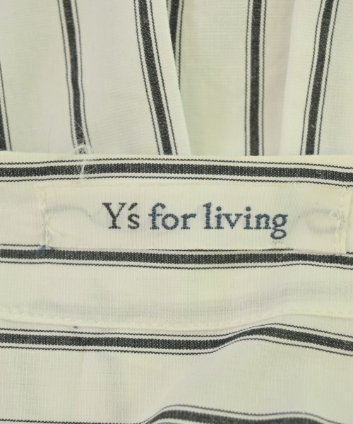 Y'S for living（ワイズリビング）シャツワンピース 白 サイズ:F レディース/2200719829017
