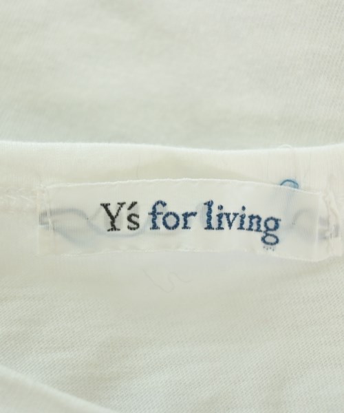Y'S for living（ワイズリビング）Tシャツ・カットソー 白 サイズ:-(L位) レディース/2200684421063