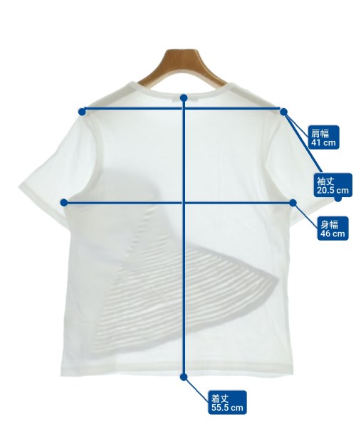 Y'S for living（ワイズリビング）Tシャツ・カットソー 白 サイズ:-(L位) レディース/2200684421063