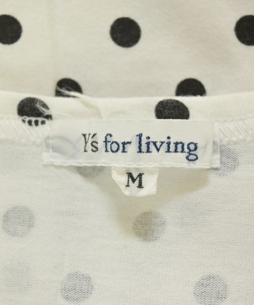 Y'S for living（ワイズリビング）Tシャツ・カットソー 白 サイズ:M レディース/2200681315075