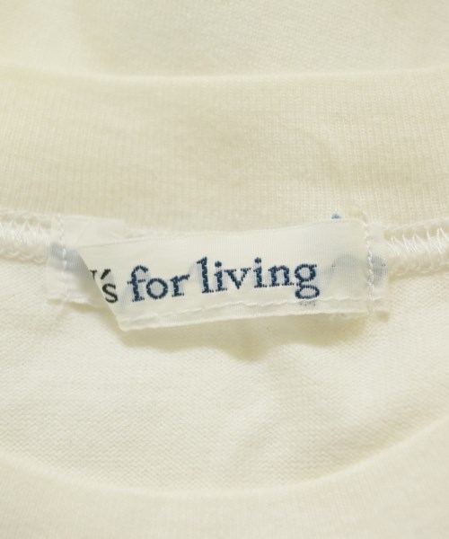Y'S for living（ワイズリビング）Tシャツ・カットソー 白 サイズ:-(M位) レディース/2200681315112