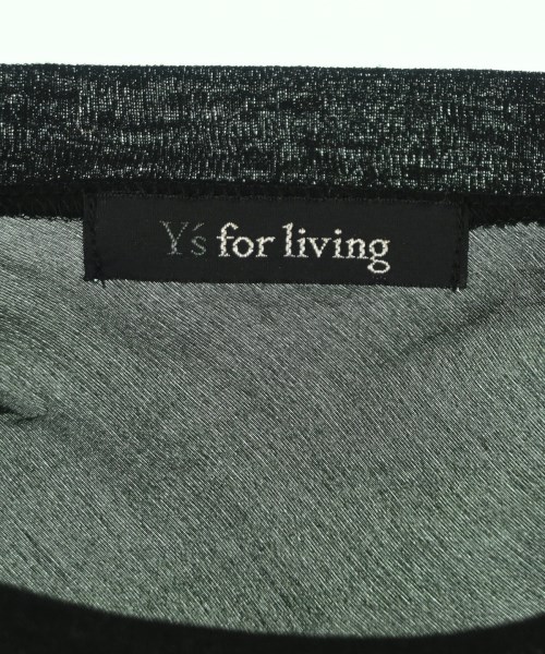 Y'S for living（ワイズリビング）カジュアルシャツ 黒 サイズ:F レディース/2200689124419
