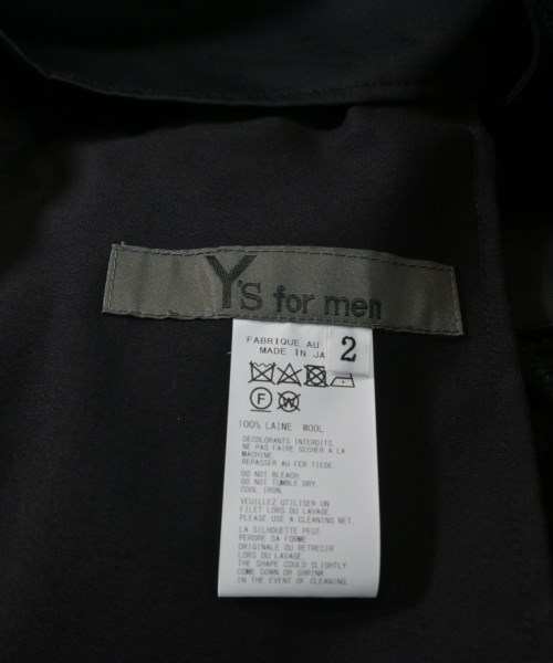 Y's for men（ワイズフォーメン）その他 黒 サイズ:2(M位) メンズ/2200623630068