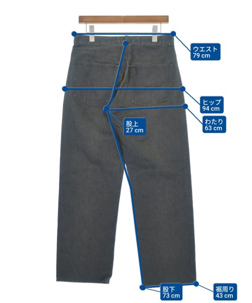 Y's for men（ワイズフォーメン）デニムパンツ グレー サイズ:2(M位) メンズ/2200636561038