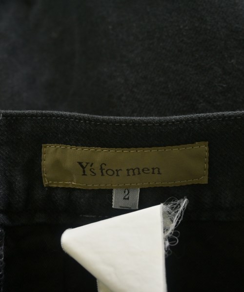 Y's for men（ワイズフォーメン）デニムパンツ 黒 サイズ:2(M位) メンズ/2200636561045