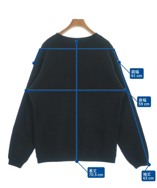 Y's for men（ワイズフォーメン）スウェット 黒 サイズ:3(L位) メンズ/2200637939027