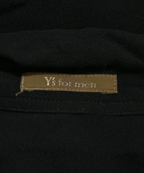 Y's for men（ワイズフォーメン）カジュアルシャツ 黒 サイズ:-(L位) メンズ/2200640800079