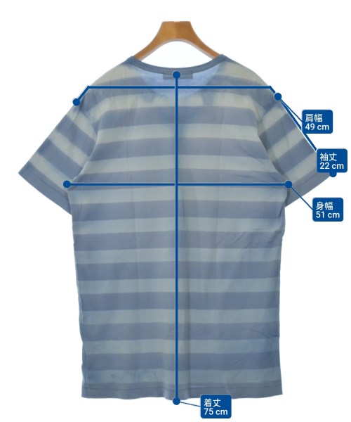 Y's for men（ワイズフォーメン）Tシャツ・カットソー 青 サイズ:3(L位) メンズ/2200631798385