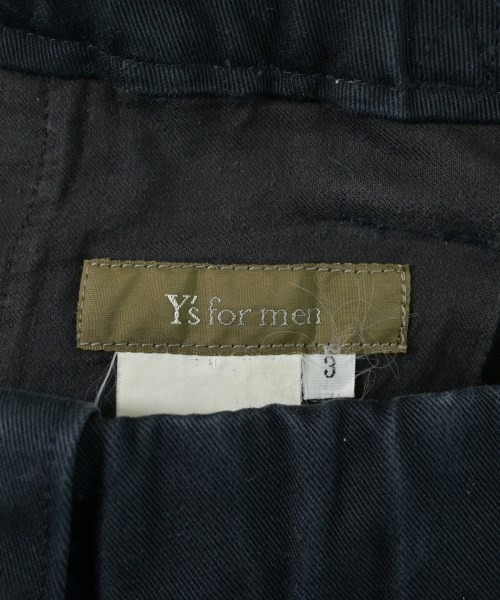 Y's for men（ワイズフォーメン）チノパン 紺 サイズ:3(L位) メンズ/2200643796096