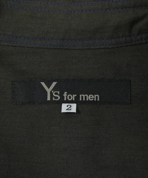 Y's for men（ワイズフォーメン）カジュアルシャツ カーキ サイズ:2(M位) メンズ/2200580423055