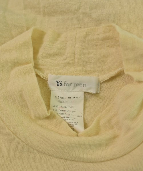 Y's for men（ワイズフォーメン）ニット・セーター 黄 サイズ:3(L位) メンズ/2200621754070