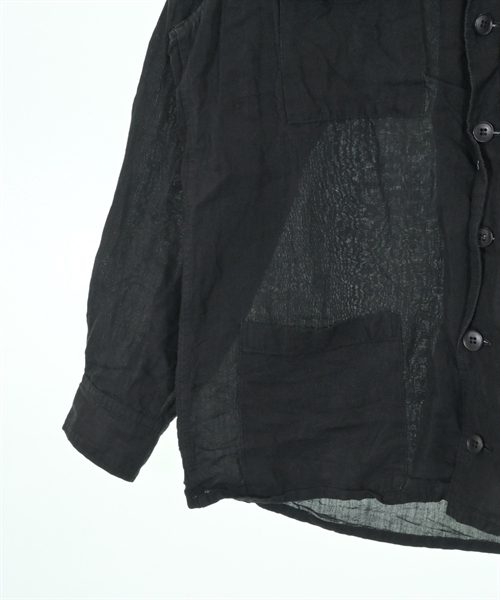 Y's for men（ワイズフォーメン）カジュアルシャツ 黒 サイズ:2(S位) メンズ/2200622455020