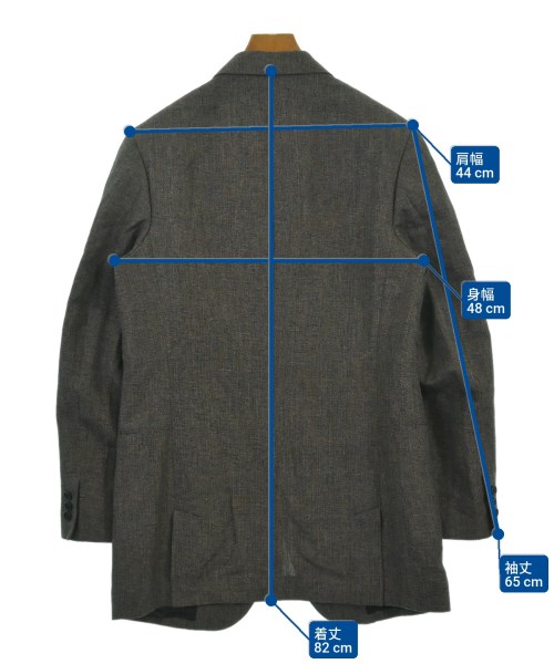 Y's for men（ワイズフォーメン）カジュアルジャケット グレー サイズ:2(M位) メンズ/2200622727028