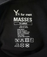 Y's for men（ワイズフォーメン）Tシャツ・カットソー 黒 サイズ:4(XL位) メンズ/2200623591031