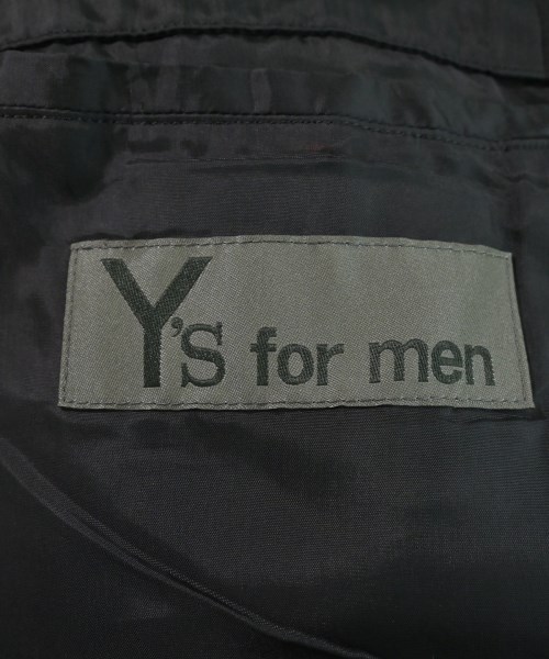 Y's for men（ワイズフォーメン）カジュアルジャケット 黒 サイズ:3(L位) メンズ/2200623798034