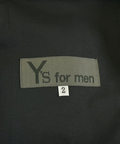 Y's for men（ワイズフォーメン）カジュアルジャケット 黒 サイズ:2(M位) メンズ/2200624553014