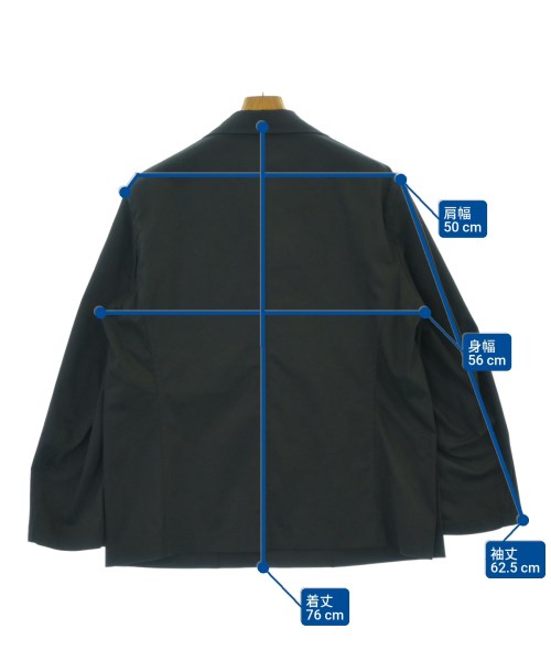 Y's for men（ワイズフォーメン）カジュアルジャケット 黒 サイズ:2(M位) メンズ/2200624553014