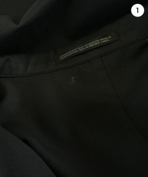 Y's for men（ワイズフォーメン）カジュアルジャケット 黒 サイズ:2(M位) メンズ/2200624553014