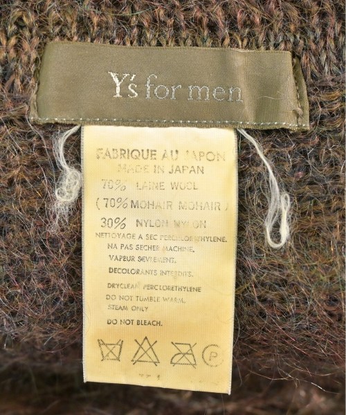 Y's for men（ワイズフォーメン）ニット・セーター 茶 サイズ:-(XL位) メンズ/2200624732075