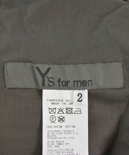 Y's for men（ワイズフォーメン）チノパン グレー サイズ:2(M位) メンズ/2200625151035