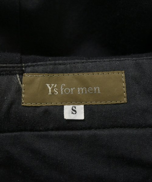 Y's for men（ワイズフォーメン）スラックス 黒 サイズ:S メンズ/2200630849040