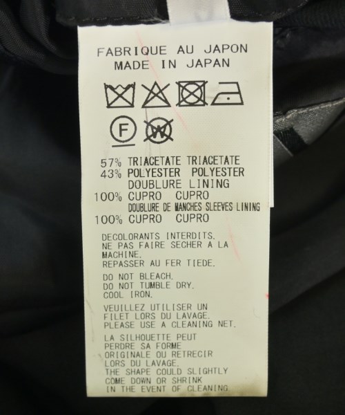 Y's for men（ワイズフォーメン）テーラードジャケット 黒 サイズ:2(M位) メンズ/2200633166038