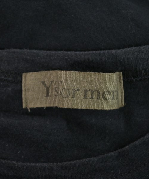 Y's for men（ワイズフォーメン）Tシャツ・カットソー 黒 サイズ:3(L位) メンズ/2200612157095