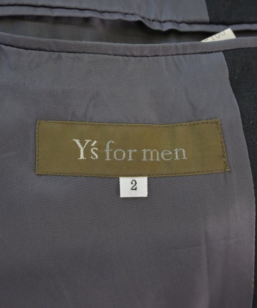 Y's for men（ワイズフォーメン）テーラードジャケット 黒 サイズ:2(M位) メンズ/2200615733067
