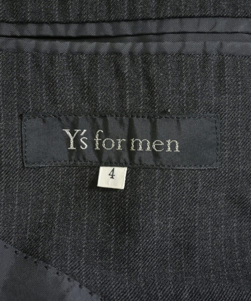 Y's for men（ワイズフォーメン）テーラードジャケット グレー サイズ:4(XL位) メンズ/2200616036013