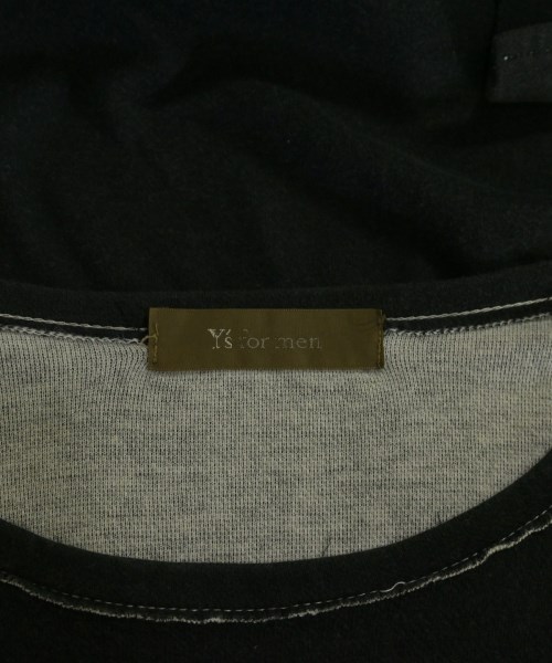 Y's for men（ワイズフォーメン）Tシャツ・カットソー 黒 サイズ:3(L位) メンズ/2200617492078