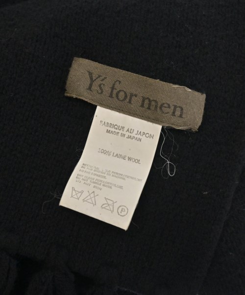 Y's for men（ワイズフォーメン）マフラー 黒 サイズ:- メンズ/2200619401092