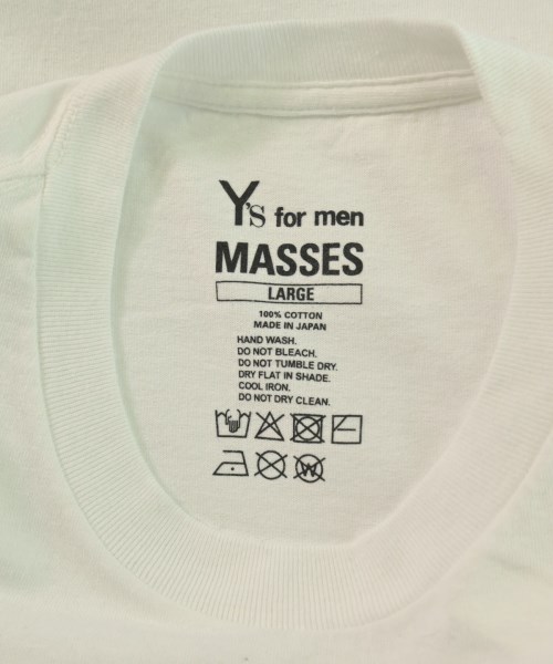 Y's for men（ワイズフォーメン）Tシャツ・カットソー 白 サイズ:L メンズ/2200620152075