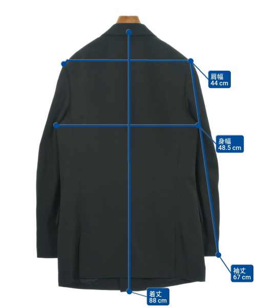 Y's for men（ワイズフォーメン）テーラードジャケット 黒 サイズ:2(M位) メンズ/2200620216012