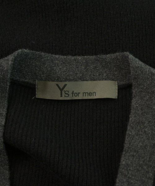 Y's for men（ワイズフォーメン）カーディガン 黒 サイズ:2(S位) メンズ/2200620216029