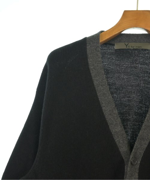 Y's for men（ワイズフォーメン）カーディガン 黒 サイズ:2(S位) メンズ/2200620216029