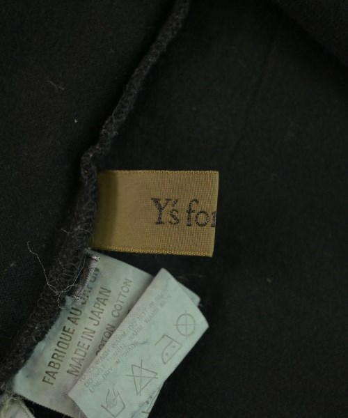 Y's for men（ワイズフォーメン）Tシャツ・カットソー 黒 サイズ:3(L位) メンズ/2200620667012