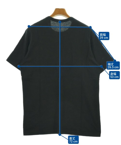 Y's for men（ワイズフォーメン）Tシャツ・カットソー 黒 サイズ:3(L位) メンズ/2200620667012