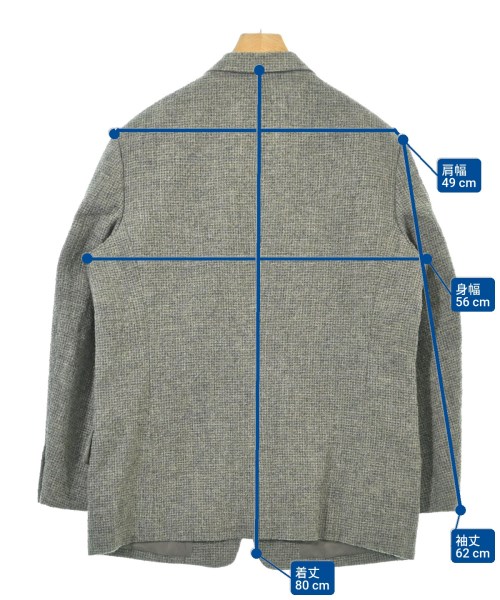 Y's for men（ワイズフォーメン）テーラードジャケット グレー サイズ:S メンズ/2200606934060