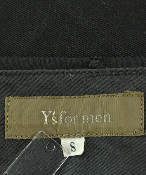 Y's for men（ワイズフォーメン）スラックス 黒 サイズ:S メンズ/2200673967053