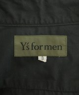Y's for men（ワイズフォーメン）カジュアルシャツ 黒 サイズ:3(M位) メンズ/2200674576063