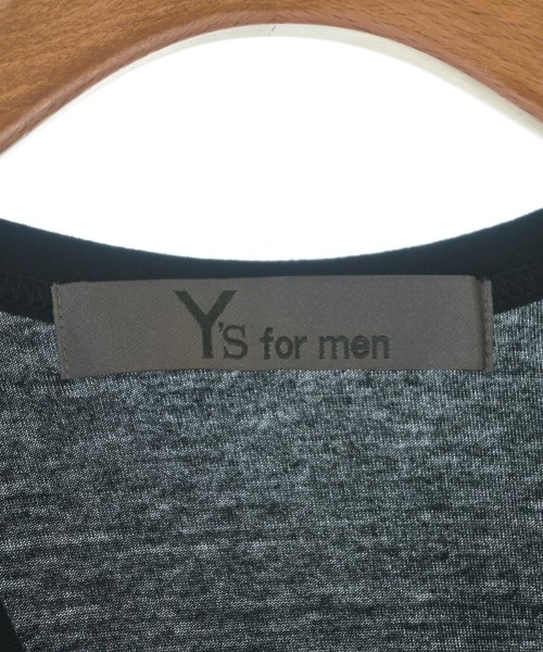 Y's for men（ワイズフォーメン）Tシャツ・カットソー 黒 サイズ:3(L位) メンズ/2200675844062
