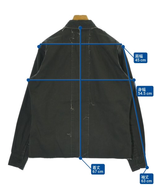 Y's for men（ワイズフォーメン）カジュアルシャツ グレー サイズ:3(L位) メンズ/2200676316148