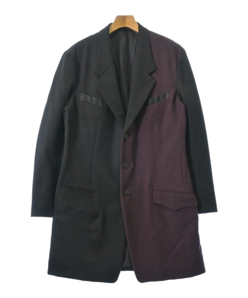 Y's for men(ワイズフォーメン)チェスターコート 黒 サイズ:2(M位)/2200674954038