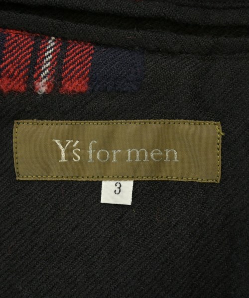 Y's for men（ワイズフォーメン）カジュアルジャケット 黒 サイズ:3(L位) メンズ/2200677563022