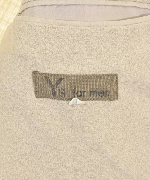 Y's for men（ワイズフォーメン）カジュアルジャケット 白 サイズ:S メンズ/2200677630168