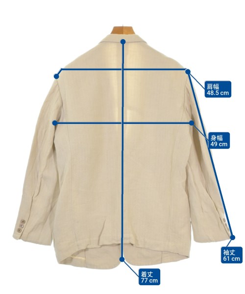 Y's for men（ワイズフォーメン）カジュアルジャケット 白 サイズ:S メンズ/2200677630168