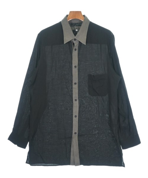 Y's for men(ワイズフォーメン)カジュアルシャツ 黒 サイズ:3(M位)/2200678636022